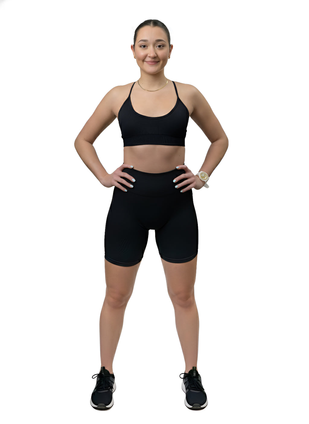 Thine strap sports bra