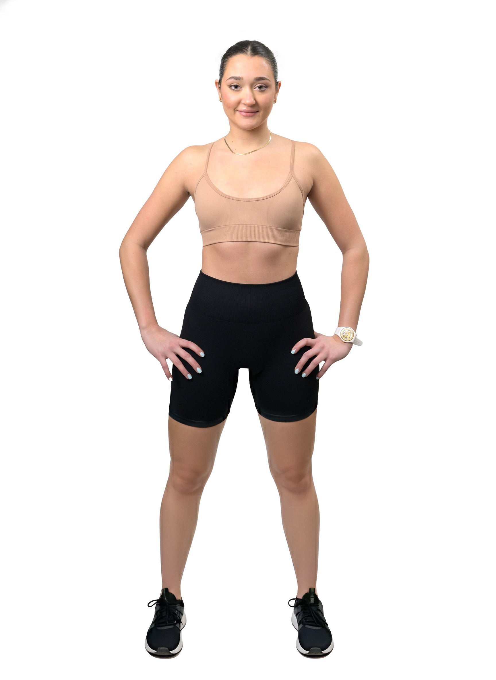 Thine strap sports bra