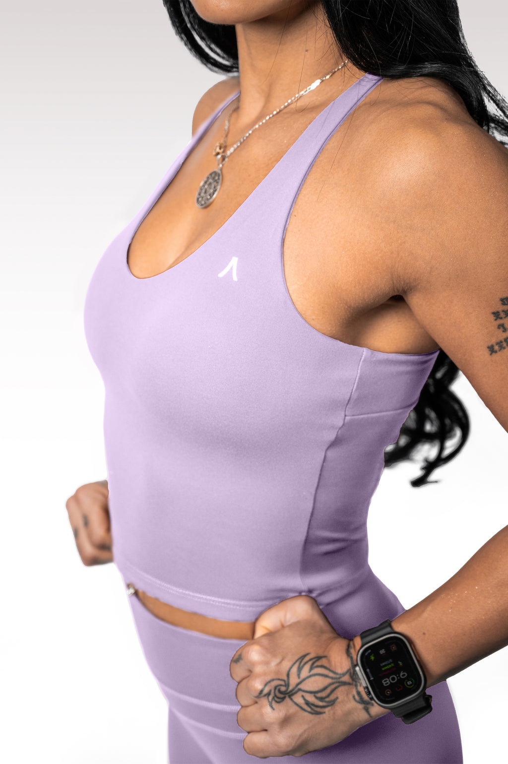 Unified V-neck cross back