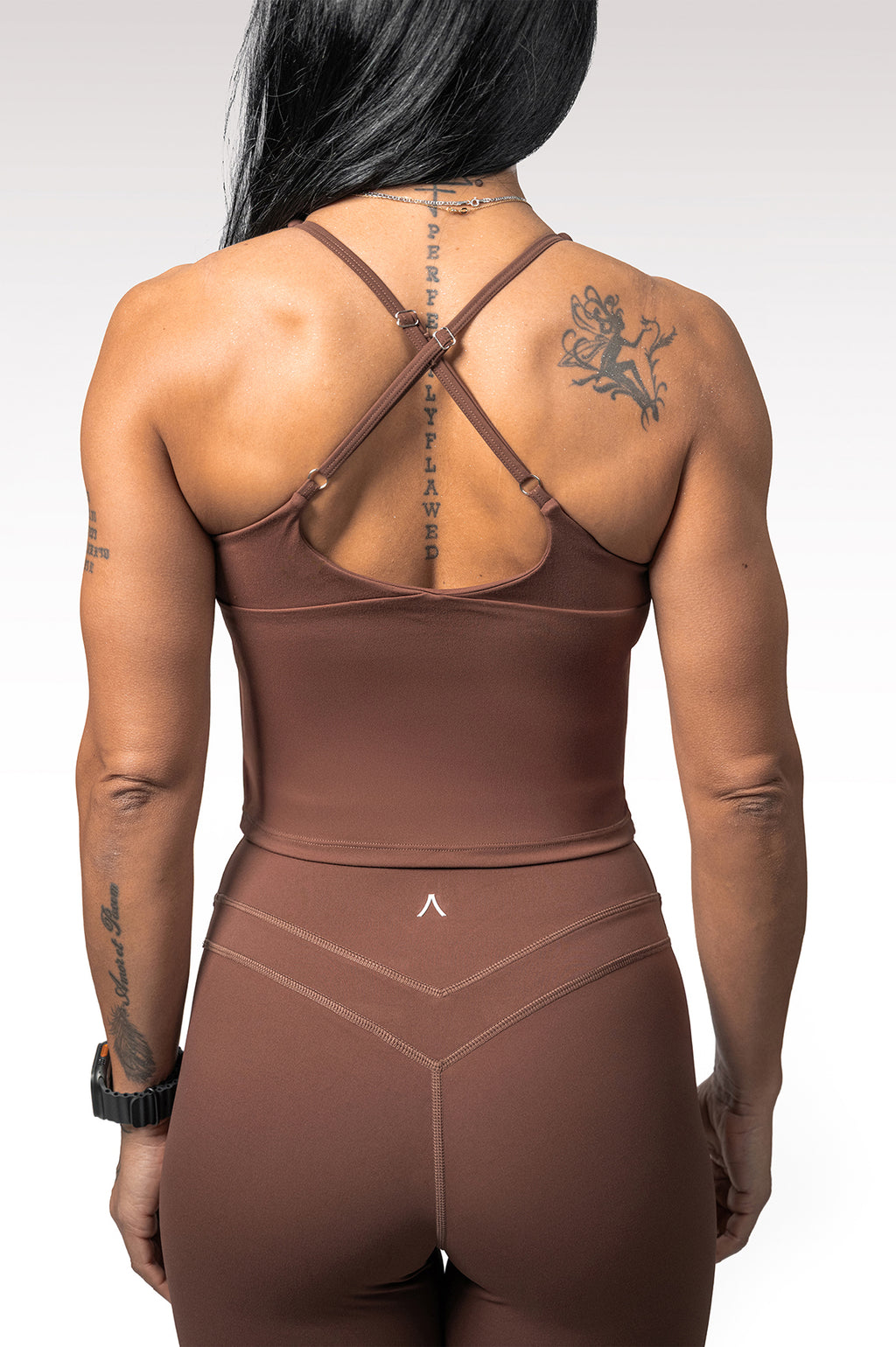 Unified V-neck cross back