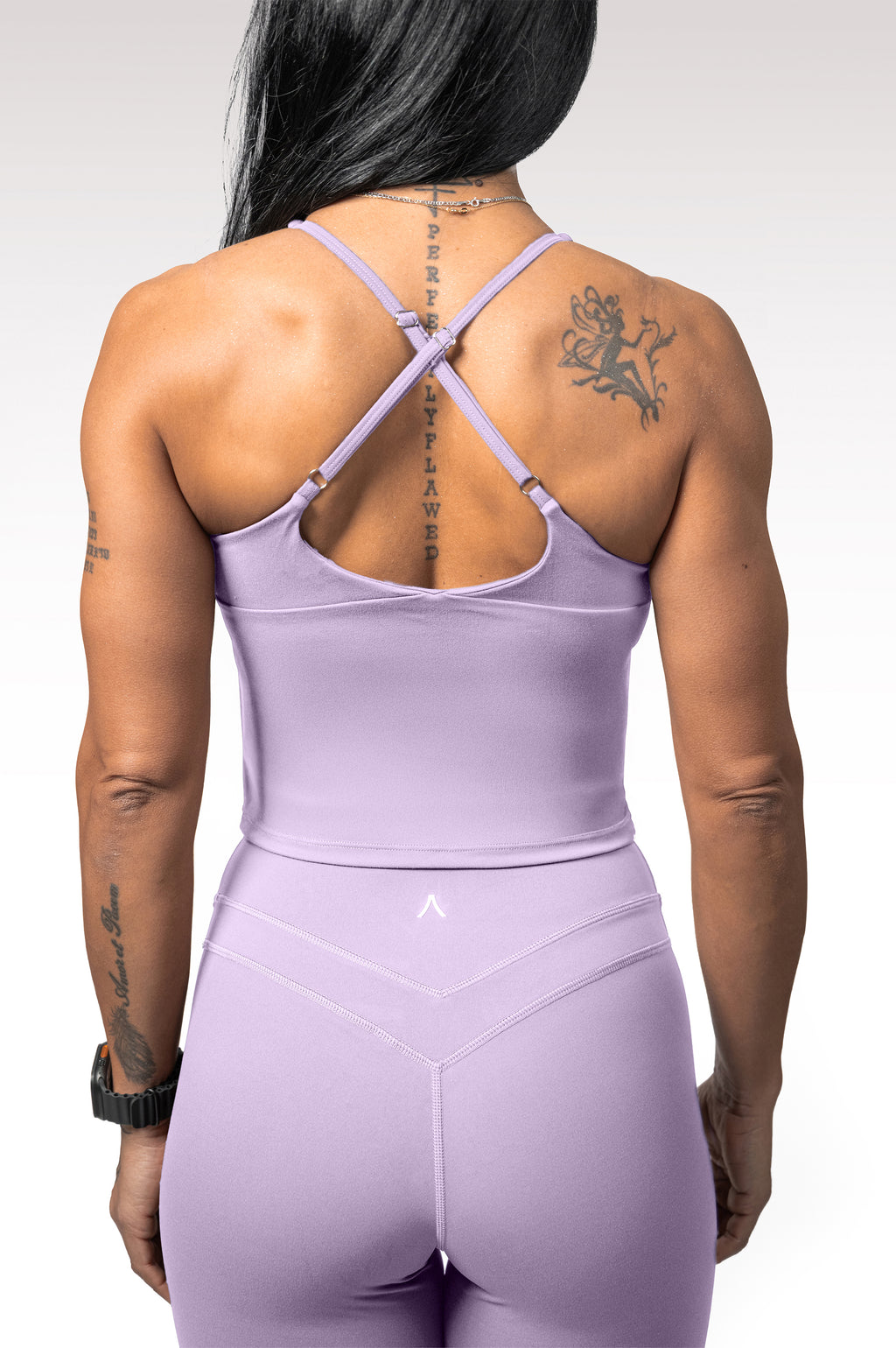 Unified V-neck cross back