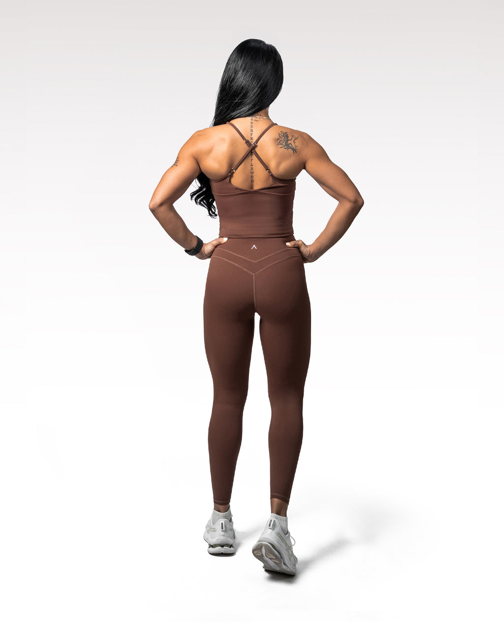 Unified V-neck cross back