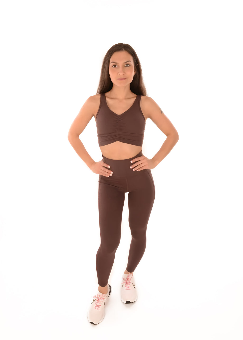 Rushed front yoga bra